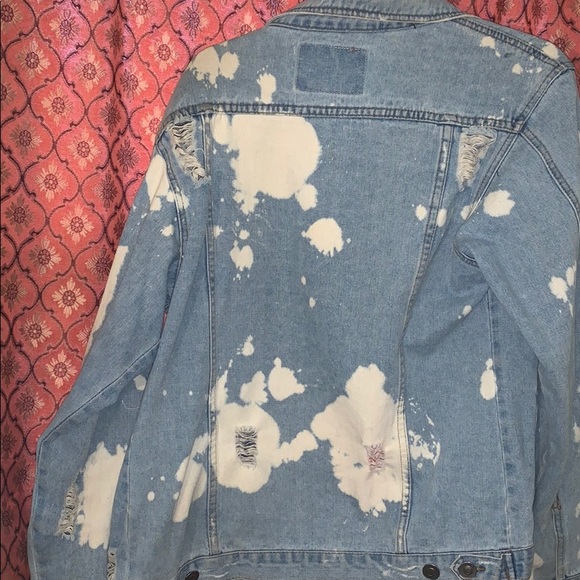 Bleached Jean Jacket - Picture 3 of 3